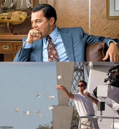 leonardo dicaprio money meme